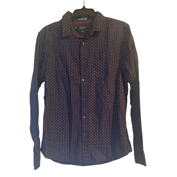 GUC Vintage Cactus Women's Long Sleeve Button Down Blouse Shirt Top Size Medium - Picture 1 of 7